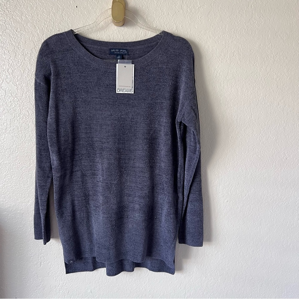 NEW Barefoot Dreams CozyChic™ Ultra Lite Paradise Knit sweater sz M - Picture 3 of 12